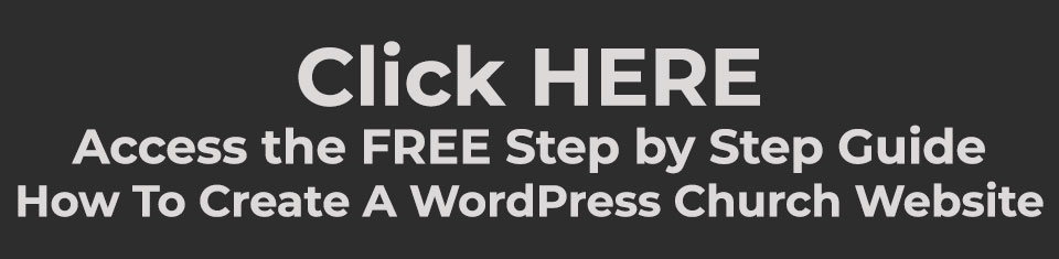 How to Create a WordPress Church Website Design